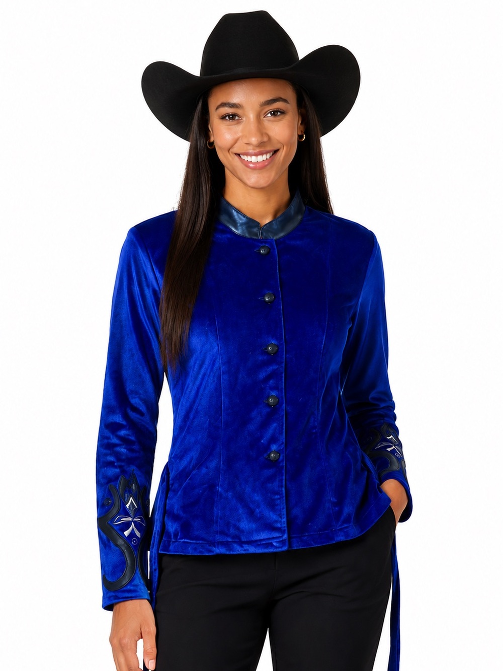 Vintage 1849 Suede Cowgirl Blouse women’s XL